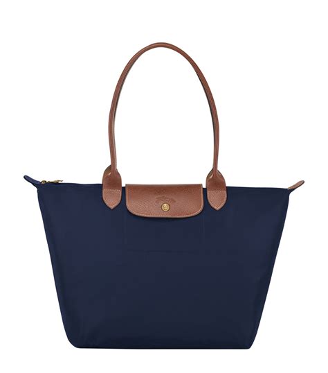 longchamp navy large tote.